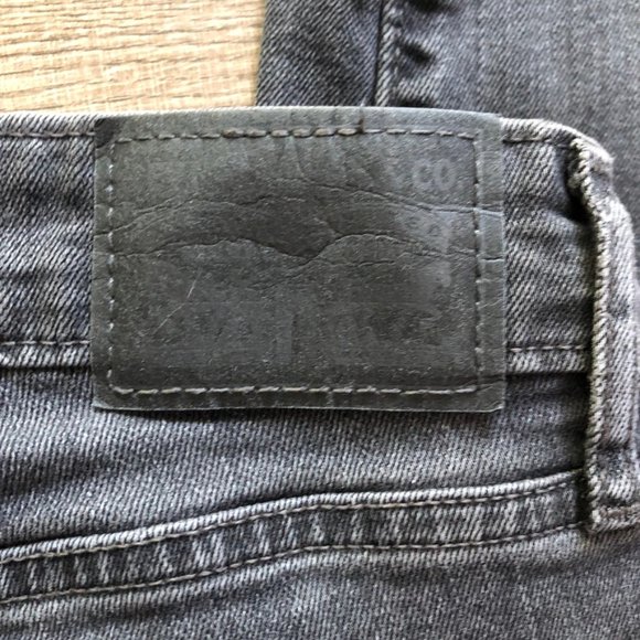 Levi's 721 Black/Grey High Rise Skinny Jeans - Picture 8 of 9